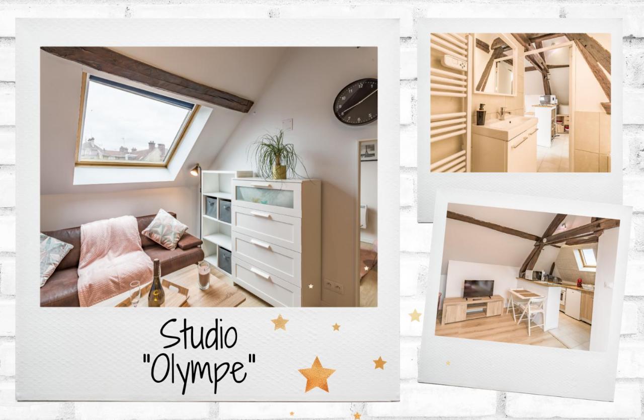 Studio Olympe - Cosy Et Charmant - Hypercentre Apartment Troyes Exterior foto