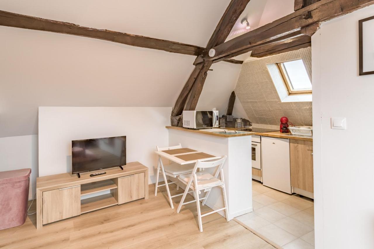 Studio Olympe - Cosy Et Charmant - Hypercentre Apartment Troyes Exterior foto