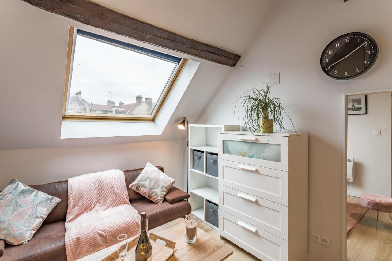 Studio Olympe - Cosy Et Charmant - Hypercentre Apartment Troyes Exterior foto